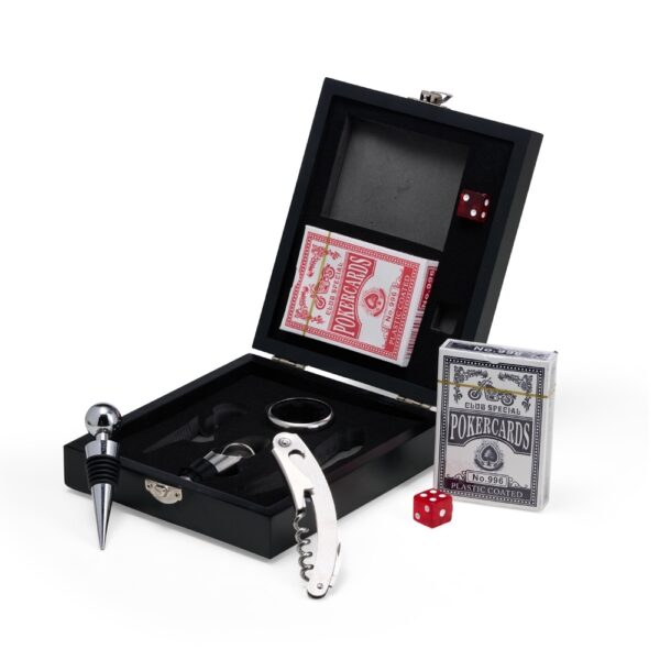 KIT VINHO COM JOGO DE BARALHO - Image 4
