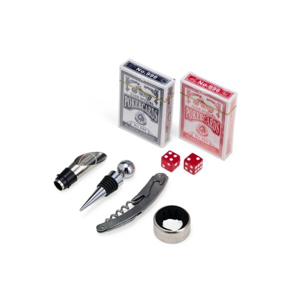 KIT VINHO COM JOGO DE BARALHO - Image 5